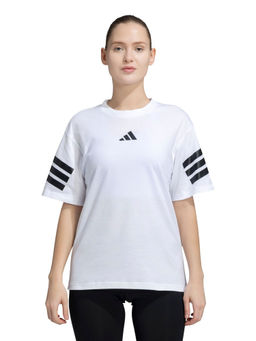 adidas Originals - W FI 3S TEE Women White Sports T-Shirt