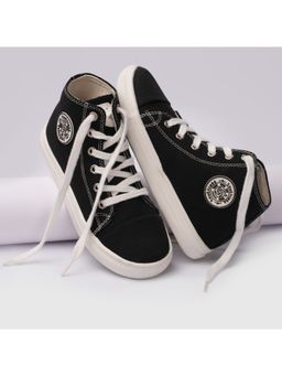 toothless - Black Canvas Unisex Sneakers