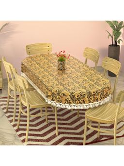 Kuber Industries - Multi-Color Plastic 6 Seater Table Cover
