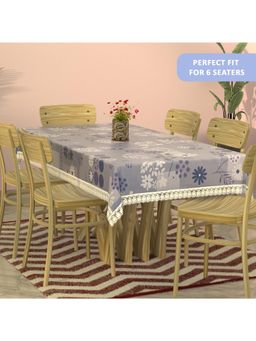 Kuber Industries - Grey Plastic Table Cover (Pack of 2)