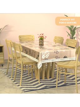 Kuber Industries - Brown Plastic Table Cover (Pack of 2)