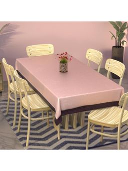 Kuber Industries - Pink Cotton Table Cover