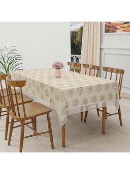 Kuber Industries - Multi-Color Plastic 6 Seater Table Cover