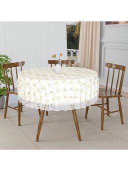 Kuber Industries - Multi-Color Plastic 4 Seater Table Cover