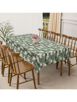 Kuber Industries - Grey Plastic 6 Seater Table Cover