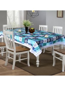 Kuber Industries - Multi-Color Plastic 6 Seater Table Cover