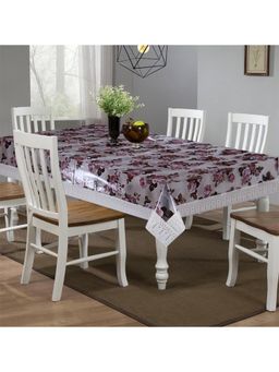 Kuber Industries - Cream Plastic Table Cover