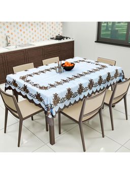 Kuber Industries - Brown Cotton Table Cover