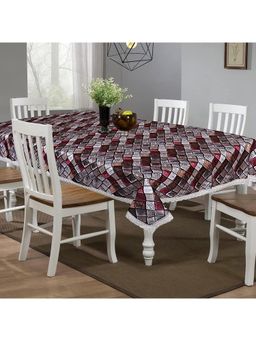 Kuber Industries - Multi-Color Silk Table Cover