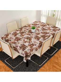 Kuber Industries - Brown Jute Table Cover