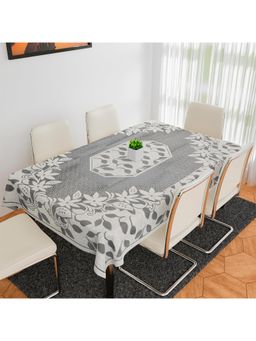 Kuber Industries - Grey Other 6 Seater Table Cover