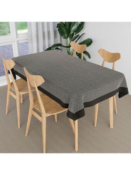 Kuber Industries - Black Cotton Table Cover