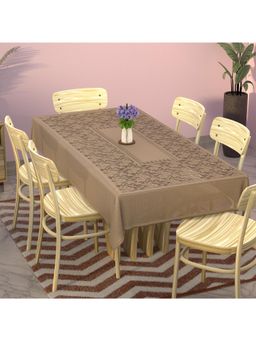 Kuber Industries - Multi-Color Cotton 6 Seater Table Cover