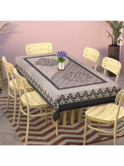 Kuber Industries - Multi-Color Cotton 6 Seater Table Cover