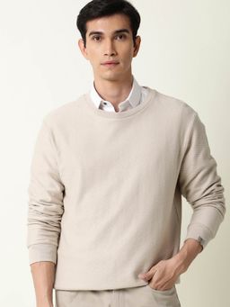 Rare Rabbit - Earl Beige Sweatshirt