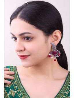 GRIIHAM - Silver Plated Cute Earrings