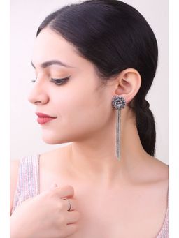 GRIIHAM - Silver Plated Cute Earrings