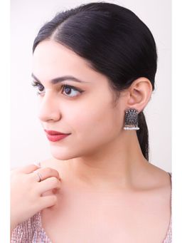 GRIIHAM - Silver Plated Cute Earrings
