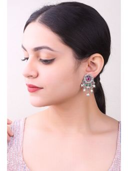 GRIIHAM - Silver Plated Cute Earrings