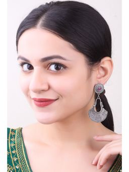 GRIIHAM - Silver Plated Cute Earrings