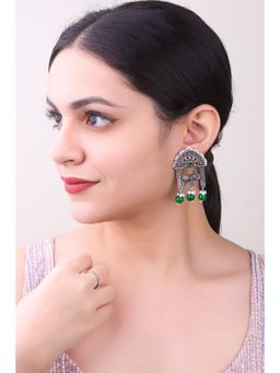 GRIIHAM - Silver Plated Cute Earrings