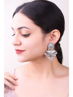 GRIIHAM - Silver Plated Cute Earrings