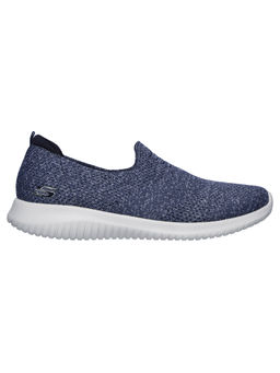 SKECHERS - Women Ultra Flex Navy Blue Casual Slip On Sneakers