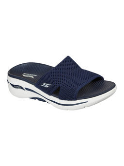 SKECHERS - Women Go Walk Arch Fit Wor Navy Blue Sports Sliders