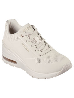 SKECHERS - Women Million Air Elevated Air Off White Casual Party Wear Sneakers