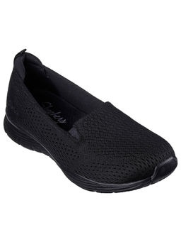 SKECHERS - Women Seager Black Casual Slip On Loafers