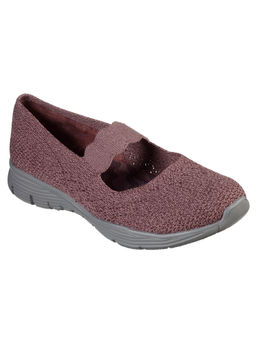 SKECHERS - Women Seager Dark Rose Casual Slip On Sneakers