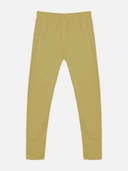KiddoPanti - Girls Cotton Solid Leggings
