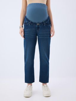 MomToBe - Dark Blue Maternity Jeans