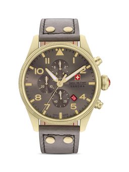 Swiss Military Hanowa - Men Grey Round Dial Analog Watch - SMWGC0000410