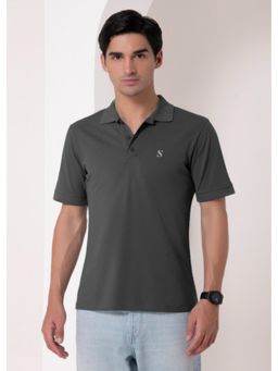HOUSE OF S - Grey Men Polo T-Shirt