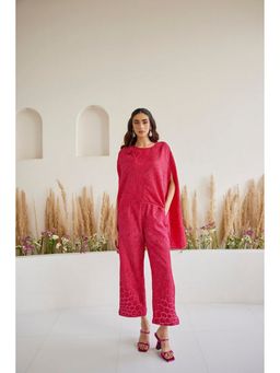 Twenty Nine - Pink Artisanal Bandhani Slit Palazzo