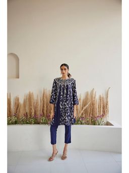 Twenty Nine - Blue Plain Cigarette Pant