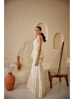 Twenty Nine - Chikankari Layered Shararas