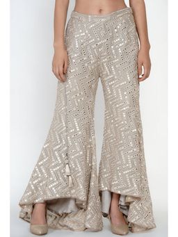 Twenty Nine - Grey Mirrorwork Tulip Pant