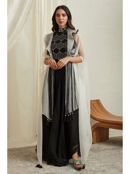 Twenty Nine - Organza Embroidered Skirt Pant