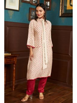 Twenty Nine - Off White Cigarette Palazzos