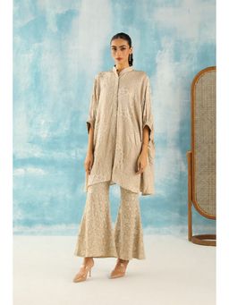 Twenty Nine - Beige Bell Bottom Pant