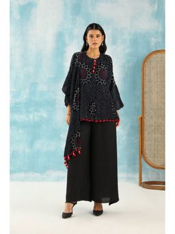 Twenty Nine - Black Asym Flared Pant