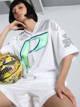 Puma - Hoop Dreamz Oversized Women's White Jersey