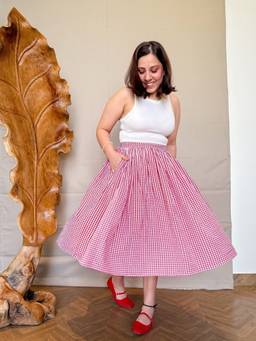 Posh Pants Club - Red Blair Skirt