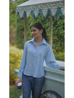 Posh Pants Club - Blue Bleu Shirt