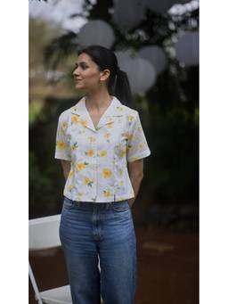 Posh Pants Club - White Solene Shirt