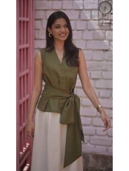 Posh Pants Club - Olive Top
