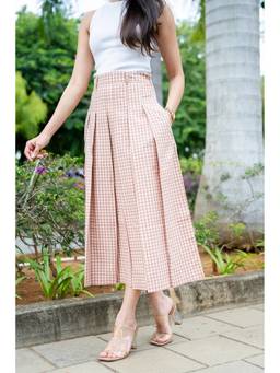 Posh Pants Club - Pink Maple Pleated Skirt