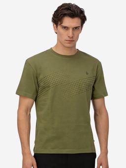 Bonjour - Mens Grass Hopper Printed Round Neck T-Shirt